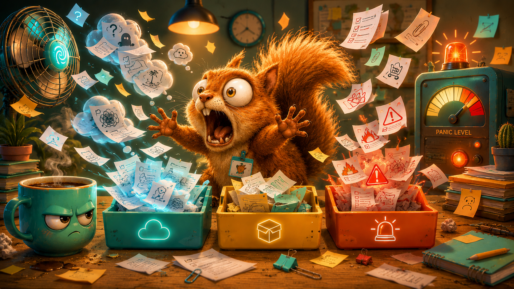 The Panic Sorting Office preview