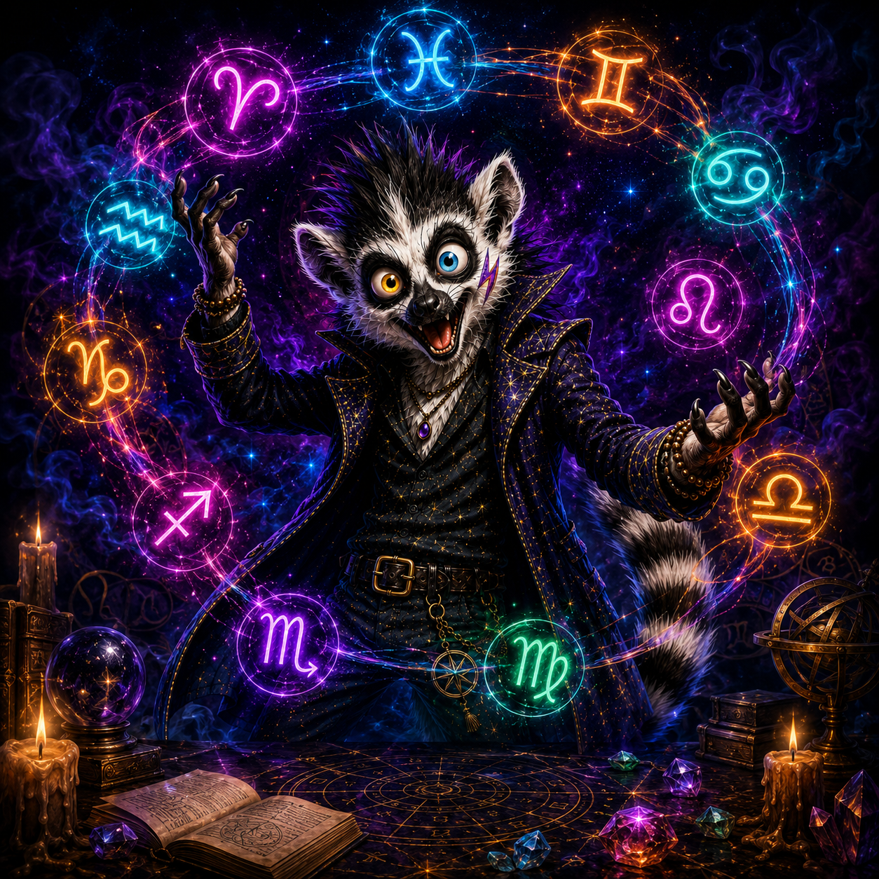 Cosmic Forecast portal card