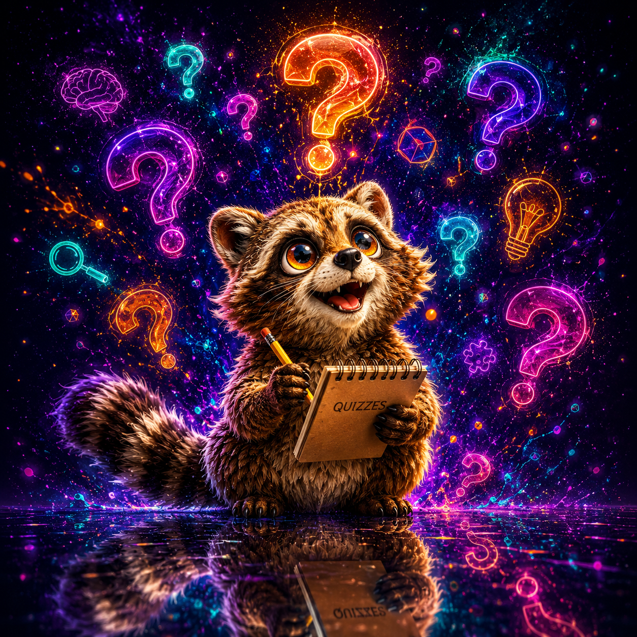 Quizzes portal card