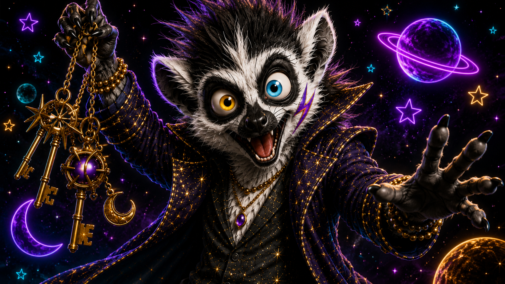 Ziggy the Cosmic Lemur profile card
