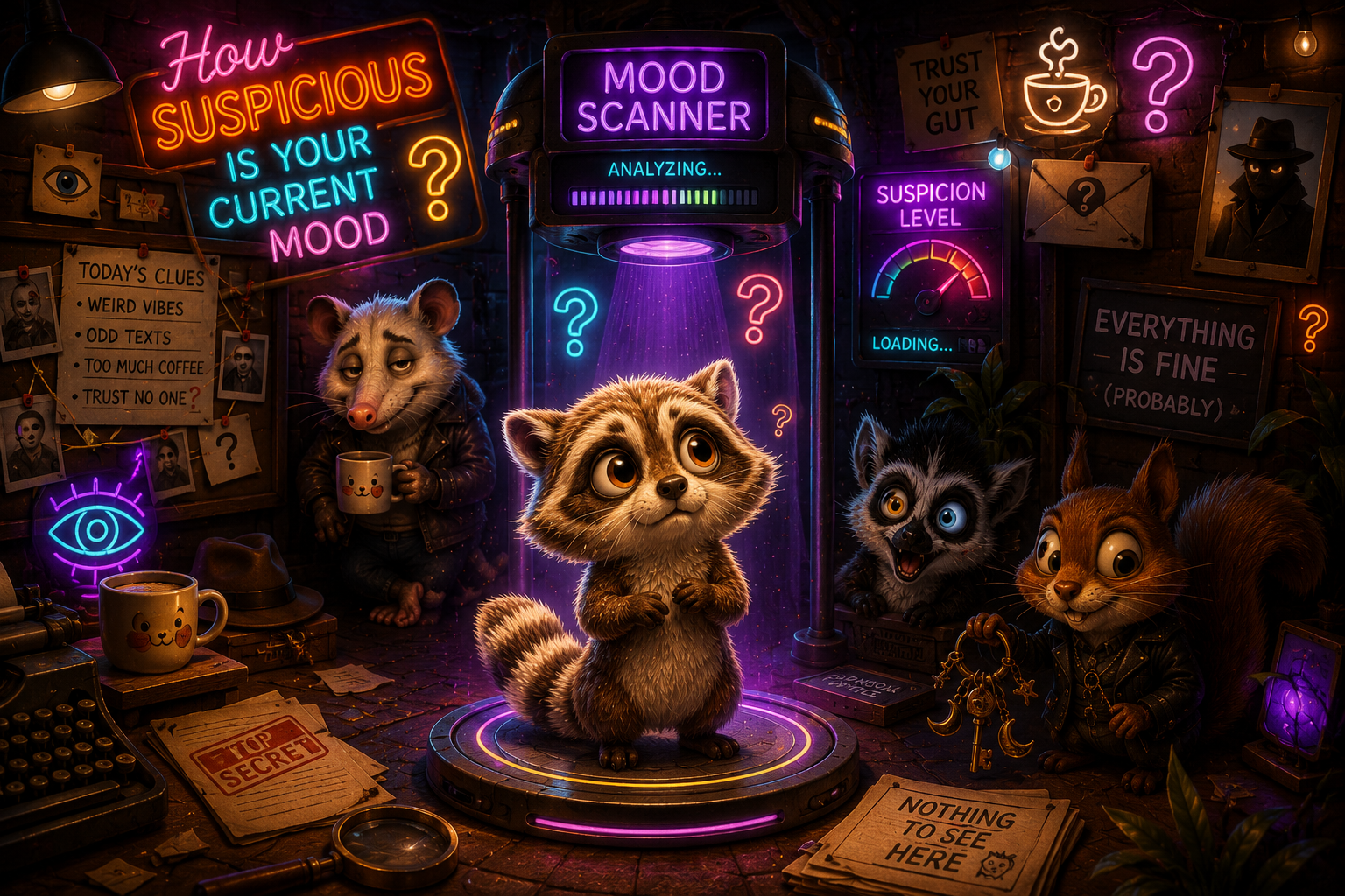 How Suspicious Is Your Current Mood? preview